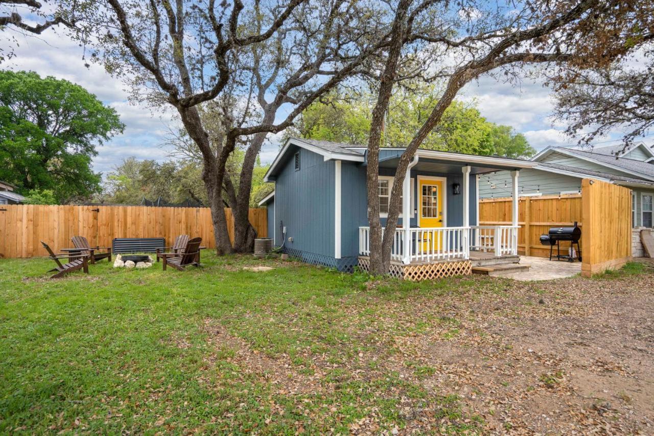 New! The Yellow Door- Downtown Wimberley W/ River Access Exteriör bild